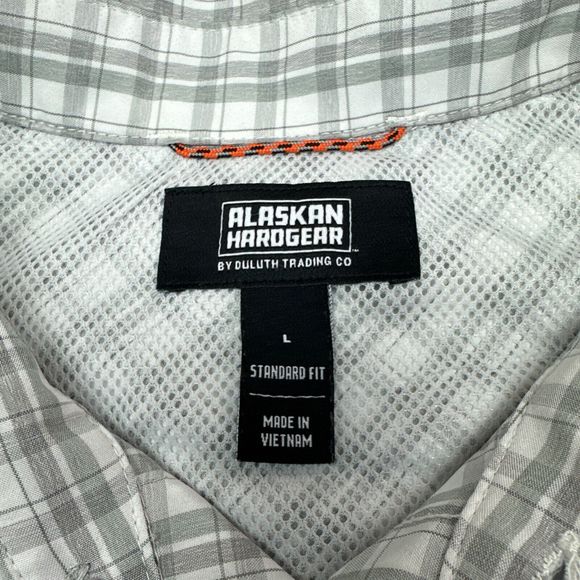 Alaskan Hardgear Shirt Mens Large Standard Fit Fishing Hiking Walking Vented - Picture 2 of 14